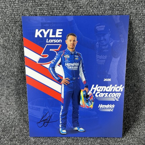 Kyle larson signed hero bio - kyle,