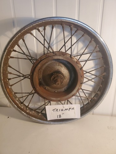 Triumph inch front wheel - inch,