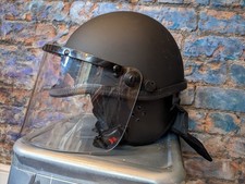 Riot helmet with visor - helmet,