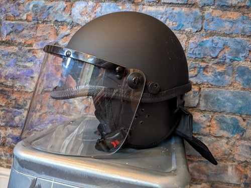 Riot helmet with - riot, visor