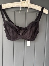 Black Balcony Freya Bra