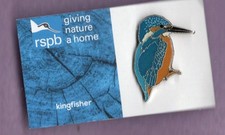 RSPB pin badges - The River and River Bank Selection