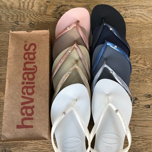 Swarovski crystal flip - crystal, flops
