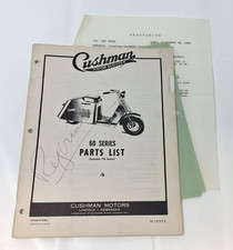 Cushman Scooter 60-67 Series