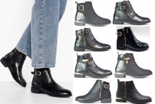 Ladies Black Boots Womens