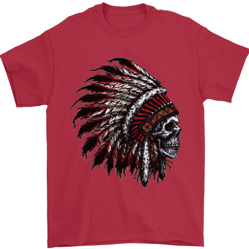 Indian skull headdress biker - skull,