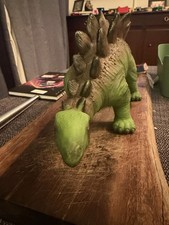 Large Green Stegosaurus Dinosaur Toy – 33cm Realistic Model Figure