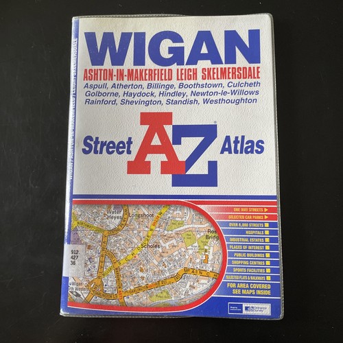 Wigan street atlas - wigan,
