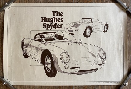1950 porsche 550 hughes - porsche,