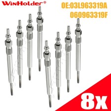 8x Diesel Heater Glow Plugs