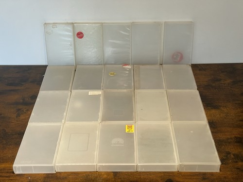 Empty vhs video tape - 20,