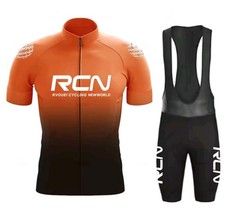 2pc Mens Cycling Jersey Bib