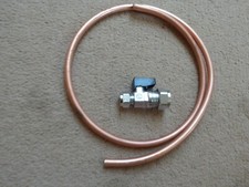 8mm-15mm Gas Lever Stop Valves Compression Isolator Isolation Tap Shut Off