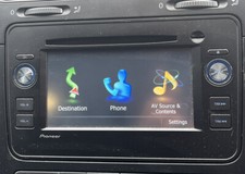 VW SKODA SEAT PIONEER AVICF9310BT DOUBLE DIN 6.1 INCH TOUCHSCREEN USB NAV MEDIA