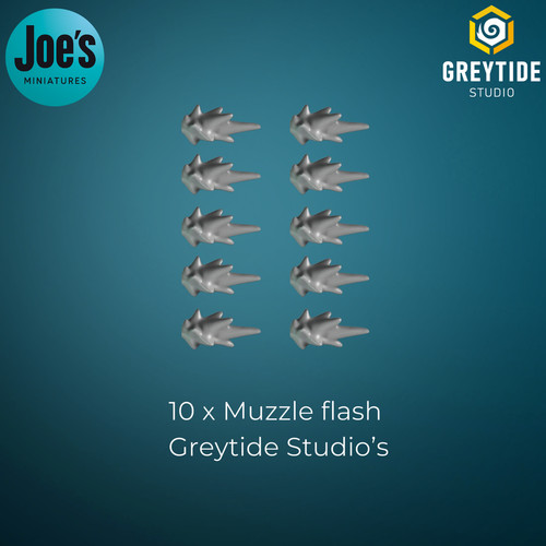 Muzzle flash greytide - 10,