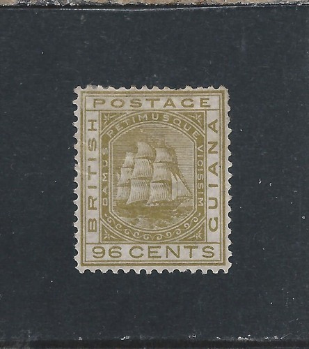 British guiana 1876 96c - guiana, 1876-79