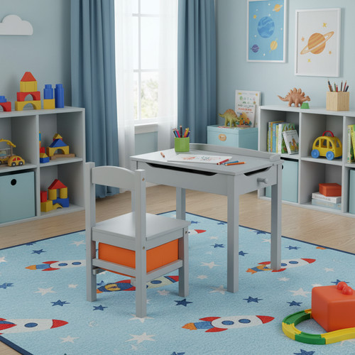 Top toddler study desk - top,