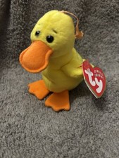 Ty Jingle Beanie Quackers The Duck Excellent Condition With Tags