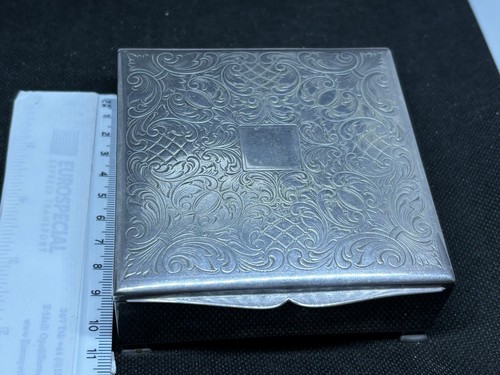 Silver plated jewellery - jewellery, box