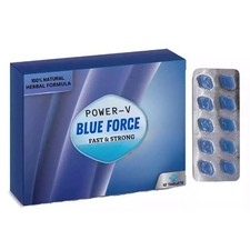 Blue Force Pills 4 Men 100mg– Extra Strong Natural Vitality & Stamina Supplement