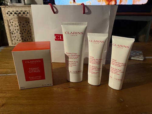 Clarins tonic citrus candle - tonic,
