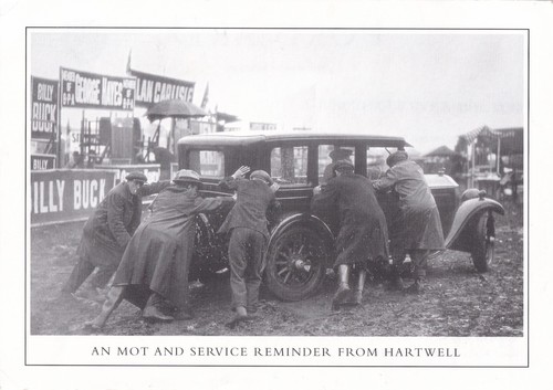 Mot and service reminder - "mot, from