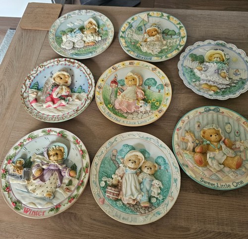 Cherished teddy plates