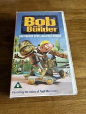 BOB THE BUILDER Skateboard Spud & Other Stories VHS Video (2001 ) PAL
