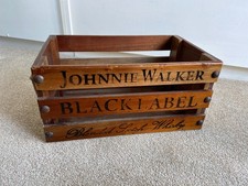 VINTAGE JOHNNIE WALKER WOODEN BOX/CRATE please  read full description