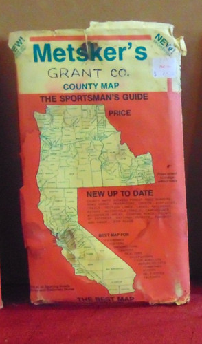 Late 1980 metsker map - 1980's, of