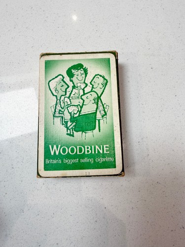Vintage woodbine playing - woodbine, cards