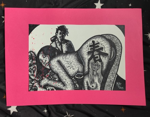 Original comic art - a4,, inch