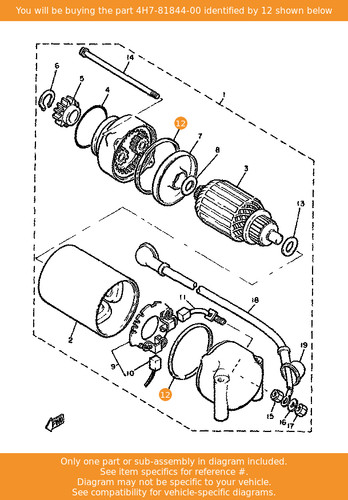 Yamaha gasket 4h7 81844 - gasket,, 4h7-81844-00