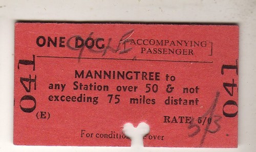 Railway ticket btc dog - ticket,