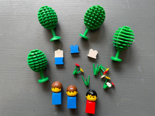 Lego figures trees - trees, and