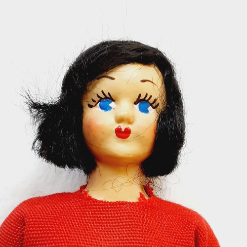 Vintage celluloid doll - vintage,
