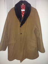 Vintage Sherpa Car Coat Jacket