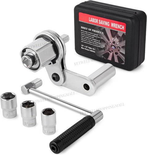 Car torque multiplier - car, wrench