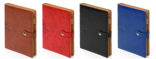 Business leather notebook - leather, a5
