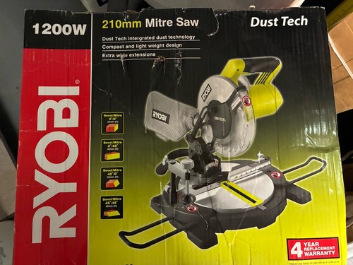 Ryobi 210mm mitre saw - 210mm,