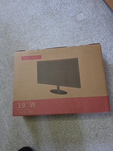 Led monitor hd 190 - w, brand