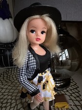 Sindy Doll 033055X Blonde Active Body Hard Head OOAK Redressed Vintage Pedigree