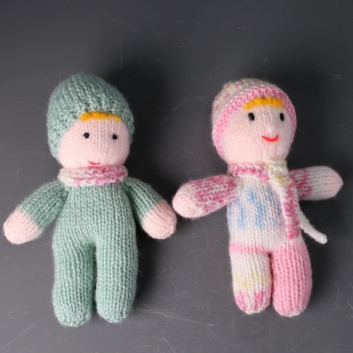 Hand crafted knitted plush - knitted,