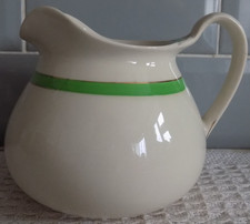 Vintage Queens Green Solian Ware Milk/Creamer Jug