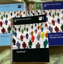 Open University M347: Mathematical statistics - Complete set (9 books)