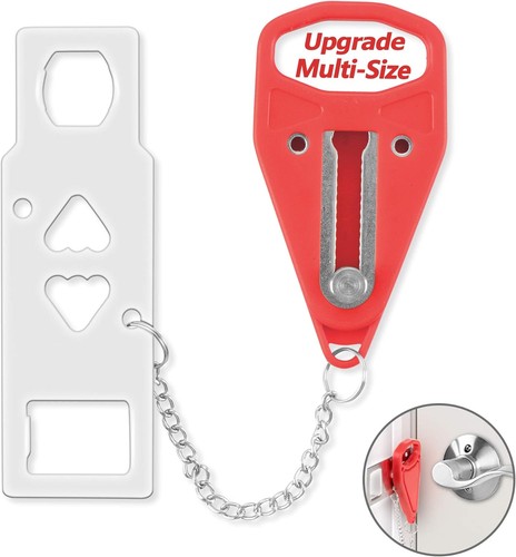 Portable door lock for hotel - for,
