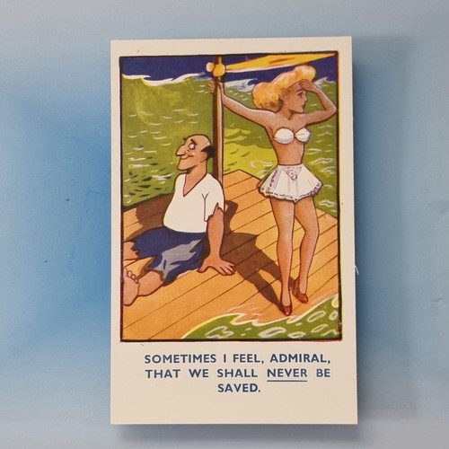 Comic postcard c1965 - c1965, shipwreck