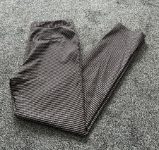 NEXT Tailoring Women's Smart Casual Geometric Trousers Pants - Ladies Size UK 12