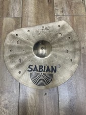 Sabian 16” pro sonix  Crash upcycled trash crash FX aero Cymbal - Repaired 