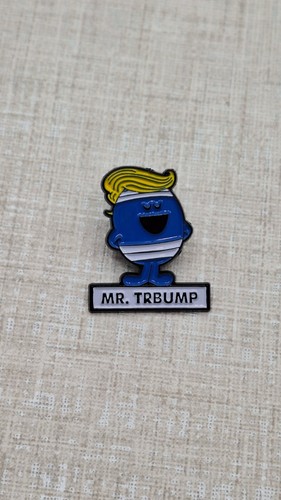 Trbump lapel pin badge mr - mr,